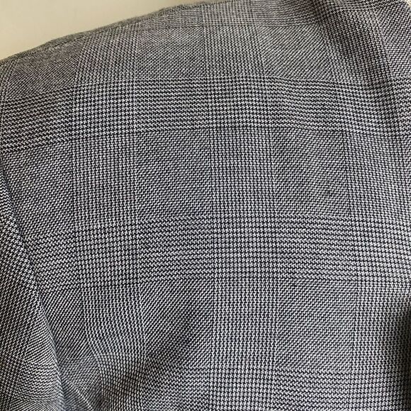 Ann Taylor 6 blazer jacket gray one button hand pockets - Picture 5 of 7